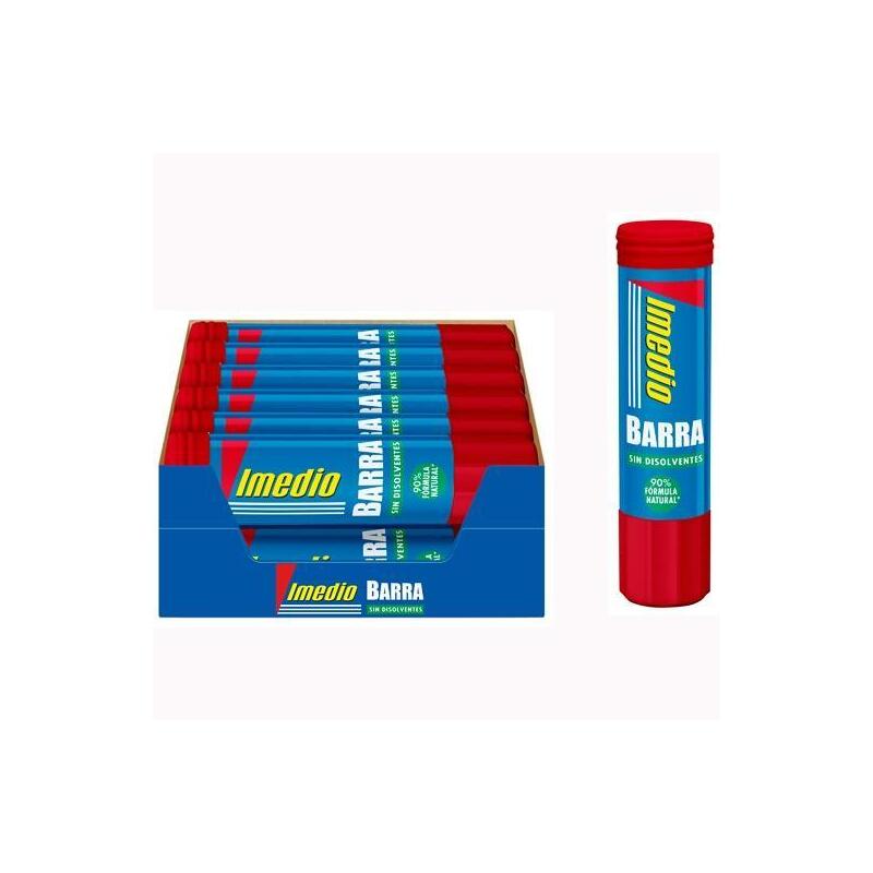Pack De 12 Unidades Imedio Pegamento En Barra 21gr Sin Disolventes