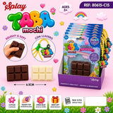 Pack De 12 Unidades - Juguete Antiestres Squishy Chocolate 6,5cm Surtido