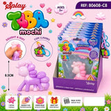 Pack De 12 Unidades - Juguete Antiestres Squishy Pony 8,5cm Surtido