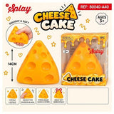 Pack De 12 Unidades - Juguete Antiestres Squishy Queso Triangular 14cm