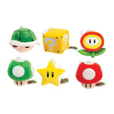 Pack De 12 Unidades - Llavero Peluche Icons Super Mario Bros 10cm Surtido