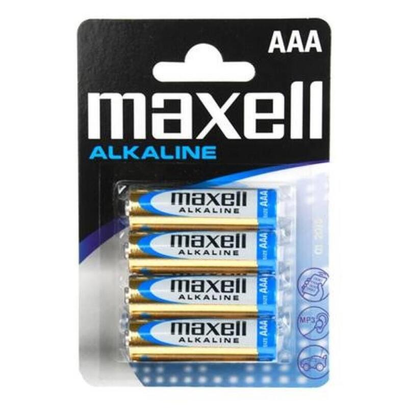 Pack De 12 Unidades Maxell Pila Alcalina Aaa Lr03 Blister*4 12 Uds