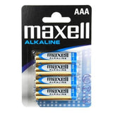 Pack De 12 Unidades Maxell Pila Alcalina Aaa Lr03 Blister*4 12 Uds