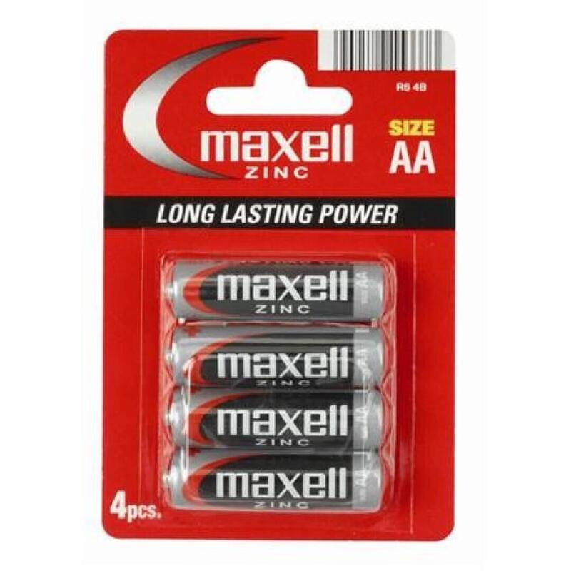 Pack De 12 Unidades Maxell Pila Salina Manganeso Aa R6 Blister*4 12 Uds