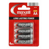 Pack De 12 Unidades Maxell Pila Salina Manganeso Aa R6 Blister*4 12 Uds