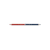 Pack De 12 Unidades Milan Lapiz Bicolor Rojo Y Azul - Mina Ø 2.9mm - Triangular - Resistente A La Rotura