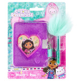 Pack De 12 Unidades - Mini Diario + Boligrafo La Casa De Muñecas De Gabby