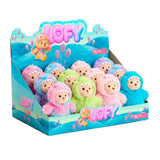 Pack De 12 Unidades - Muñeco Llavero Peluche Oso Lofy 17cm Surtido