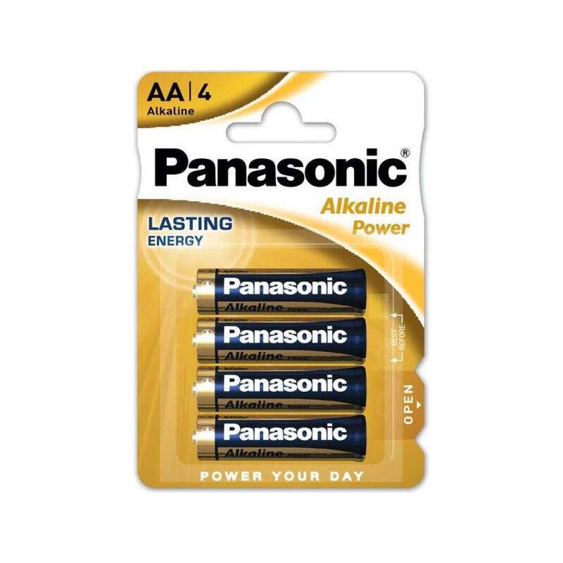 Pack De 12 Unidades Panasonic Bronze Pila Alcalina Aa Lr6 Blister*4 12 Uds