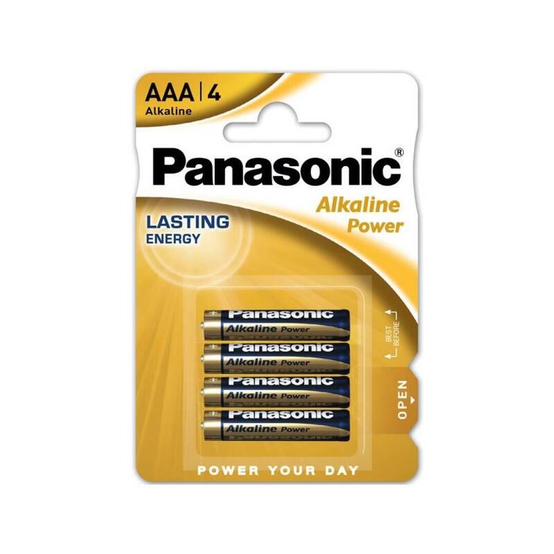Pack De 12 Unidades Panasonic Bronze Pila Alcalina Aaa Lr03 Blister*4 12 Uds