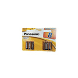 Pack De 12 Unidades Panasonic Bronze Pila Alcalina Aaa Lr03 Blister*8 12 Uds