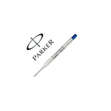 Pack De 12 Unidades Parker Recambio Para Boligrafo Quink Flow Punta Fina Azul