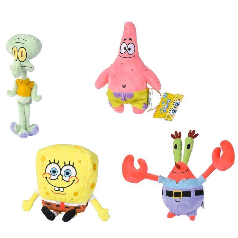 Pack De 12 Unidades - Peluche Bob Esponja 20cm Surtido