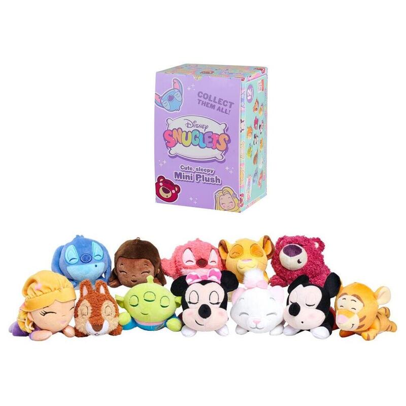 Pack De 12 Unidades - Peluche Caja Misteriosa Snuglets Disney 14cm Surtido