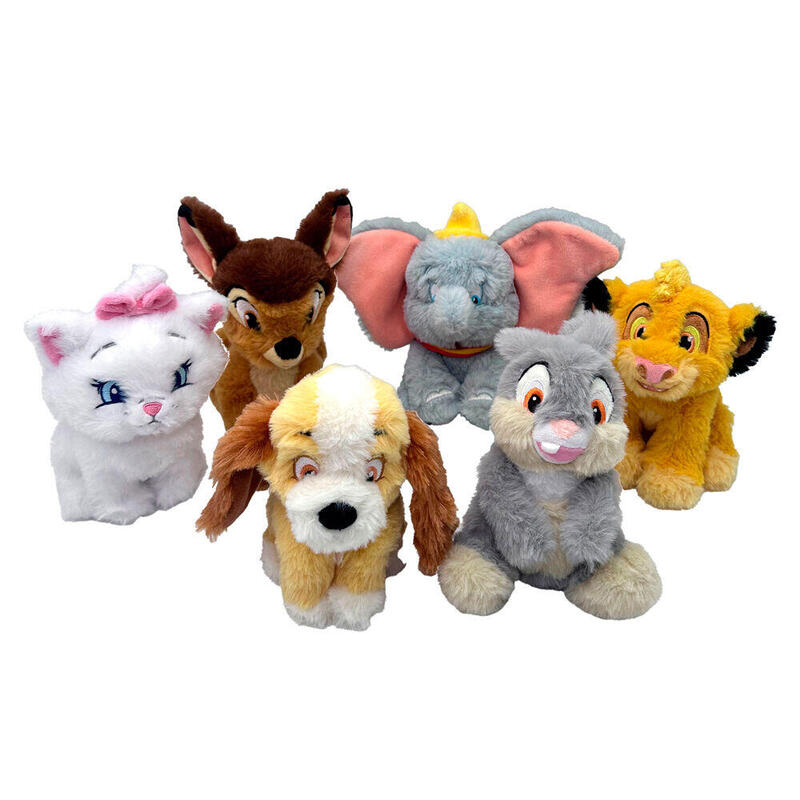 Pack De 12 Unidades - Peluche Classic Disney 17cm Surtido