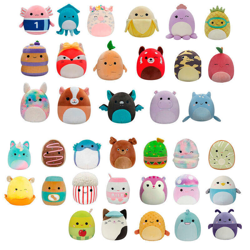 Pack De 12 Unidades - Peluche Squishmallows 20cm Surtido