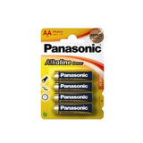 Pack De 12 Unidades - Pila Alkalina Panasonic Bronze Aa - Lr06 1,5v (Blister 4 Unid.) Ø14,5x50,5mm