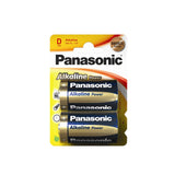 Pack De 12 Unidades - Pila Alkalina Panasonic Bronze D - Lr20 1,5v (Blister 2 Unid.) Ø34,2x61,5mm