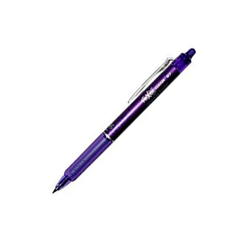 Pack De 12 Unidades Pilot Boligrafo Borrable Frixion Clicker Violeta