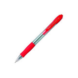 Pack De 12 Unidades Pilot Bolígrafo Supergrip M Rojo Cuerpo Rojo