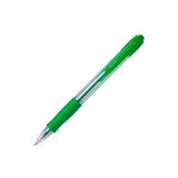 Pack De 12 Unidades Pilot Bolígrafo Supergrip M Verde Cuerpo Verde