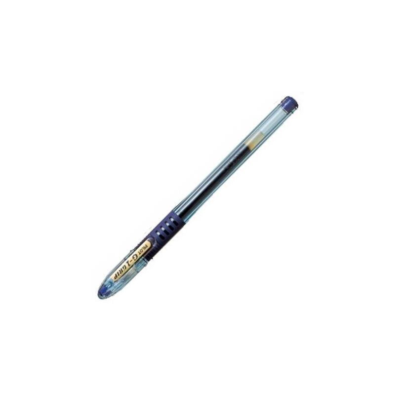 Pack De 12 Unidades Pilot Roller G-1 Grip Tinta De Gel 0,7 Azul