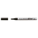 Pack De 12 Unidades Pilot Super Color Rotulador Permanente Fino - Punta De 1mm De Poliacetal - Tinta Muy Densa Y Opaca