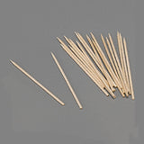 Pack De 12 Unidades - Pinchos De Madera Higiénicos 2 X 100 Mm, Blister 100 Uds