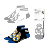 Pack De 12 Unidades - Set 2 Pares Calcetines Real Madrid Adulto