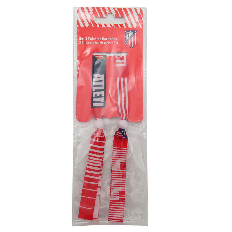 Pack De 12 Unidades - Set 2 Pulseras Atletico De Madrid