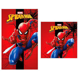 Pack De 12 Unidades - Set 2 Toallas Baño Spiderman Marvel Algodon