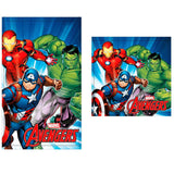 Pack De 12 Unidades - Set 2 Toallas Baño Vengadores Avengers Marvel Algodon