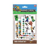 Pack De 12 Unidades - Set 200 Pegatinas Minecraft