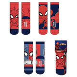 Pack De 12 Unidades - Set 3 Calcetines Spiderman Marvel