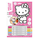 Pack De 12 Unidades - Set Colorear Hello Kitty And Friends