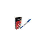 Pack De 12 Unidades Sharpie Marcador Permanente Fine Punta Redonda 0.9mm Azul