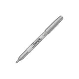 Pack De 12 Unidades Sharpie Marcador Permanente Metallic Punta Fina Plata