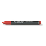 Pack De 12 Unidades Staedtler Lumocolor Permanent Omnigraph 236 Cera Permanente Hexagonal - Resistente Al Agua - Diametro 12mm Aprox - Color Rojo