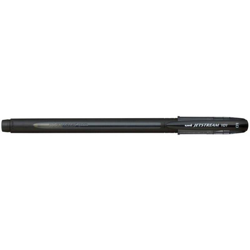 Pack De 12 Unidades Uni-Ball Jetstream Sx-101-10 Boligrafo De Tinta - Punta De Bola 1mm - Tinta De Secado Instantaneo -