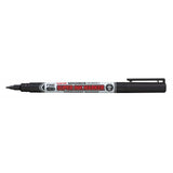 Pack De 12 Unidades Uni-Ball Pna-125 Marcador Textil - Punta Acrilica 0.9mm - Tinta Pigmentada Base Aceite - Escribe En