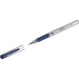 Pack De 12 Unidades Uni-Ball Signo Broad Boligrafo De Gel - Punta De Acero Inoxidable 1 Mm. - Trazo 0.60 Mm. Aprox. - Tinta Gel - Sujecion De Caucho - Color Azul Oscuro - Caja De 12 Ud