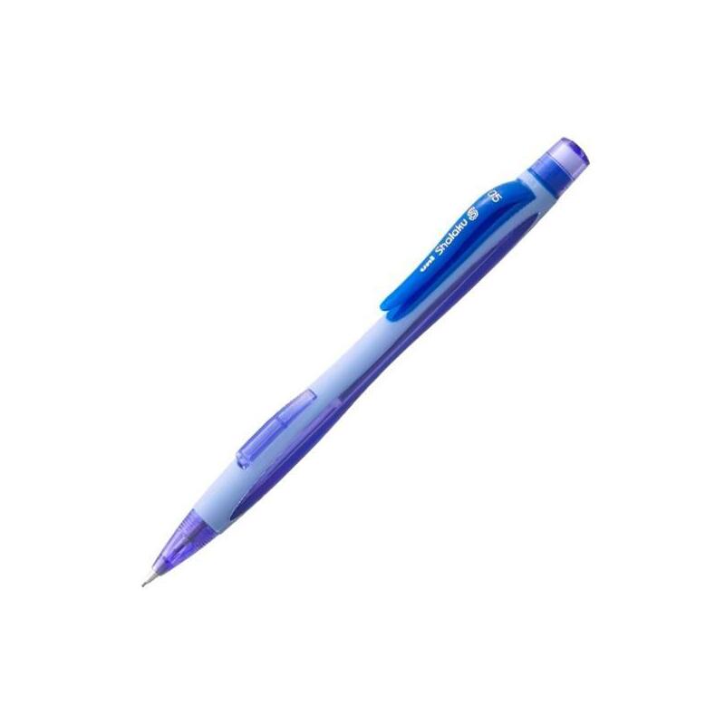 Pack De 12 Unidades Uniball Portaminas Shalaku S 0.5mm M5-228 Azul