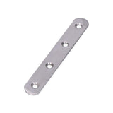 Pack De 14 Unidades - Placa Acero Inox 125x19x2mm