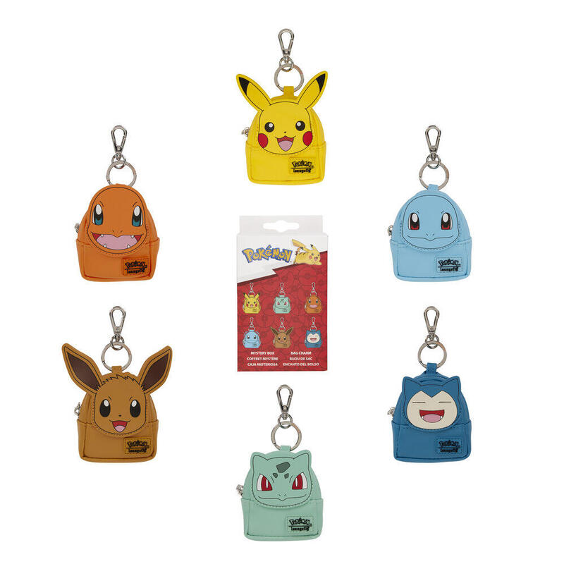 Pack De 15 Unidades - Llavero Mini Mochila Mystery Pokemon Loungefly Surtido