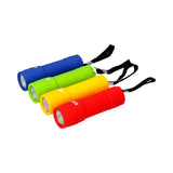 Pack De 16 Unidades - Linterna De 1 Led "Cob" 60lm 3xaaa (Pilas Incluidas) Colores Surtidos Edm