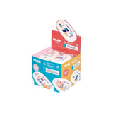 Pack De 16 Unidades Milan 1416 Story Time Goma De Borrar Ovalada - Suave Caucho Sintetico - Envueltas Individualmente -