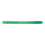 Pack De 16 Unidades Milan Sway Fineliner Rotulador - Punta Fina 0.4mm - Ergonomico - Tinta Al Agua - Color Verde