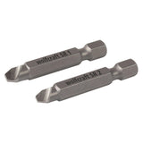 Pack De 2 Puntas Tornillos Defectuosos Con Cabeza Especial 2982000 Wolfcraft