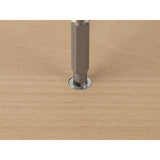 Pack De 2 Puntas Tornillos Defectuosos Con Cabeza Especial 2982000 Wolfcraft
