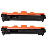 Pack De 2 Toner Compatible Para Brother Tn1050 Negro